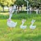 Glitzhome® Set of 3 Easter Metal Duck Family Yard Stake